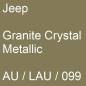 Preview: Jeep, Granite Crystal Metallic, AU / LAU / 099.